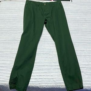 Men’s Goodfellow Slim Fit Chinos 32x30 Hunter Green